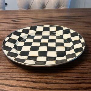 mackenzie child’s enamel large plate